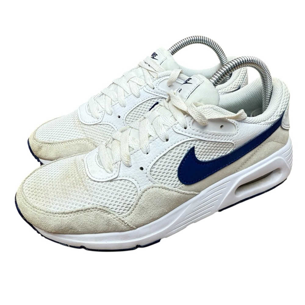 Nike size 8.5 women White and Blue Sneakers